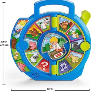 Fisher-Price Little People Toddler Learning Toy World of Animals See ‘N Say with Music and Sounds for Ages 18+ Months - Image 5