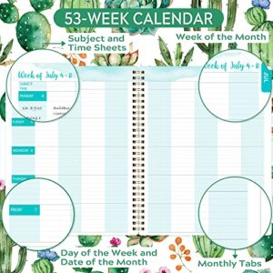 2023-2024 Teacher Planner - Lesson Planner 2023-2024 from July 2023 - June 2024, 8'' x 10'', Lesson Plan Book, Weekly & Monthly Lesson Planner with Quotes - Image 5