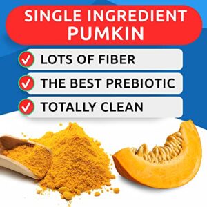 Pumpkin for Dogs - 8.1oz Powdered Fiber Supplement and Stool Softener - Treat Diarrhea, Constipation, Upset Stomach, Food Sensitivity - Improve Digestion - Made in USA - Image 6