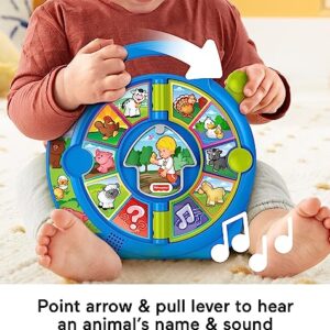 Fisher-Price Little People Toddler Learning Toy World of Animals See ‘N Say with Music and Sounds for Ages 18+ Months - Image 8